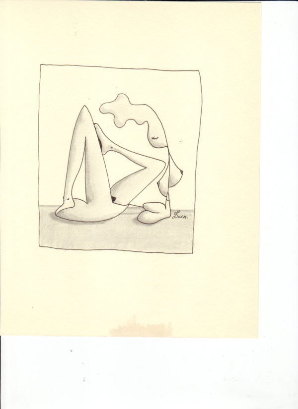 La pensée des corps – L’hermaphrodite – Hugo Duras (21x15cm)