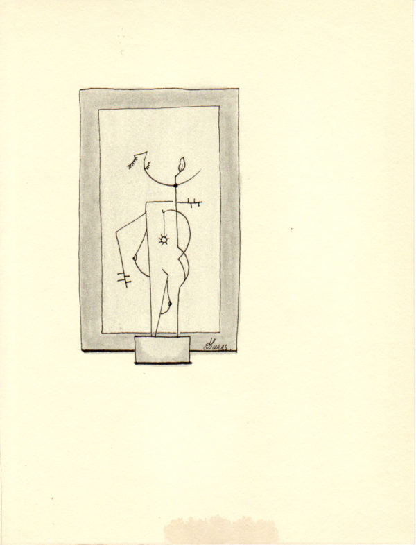 La pensée des corps – Le pendentif – Hugo Duras (21x15cm)